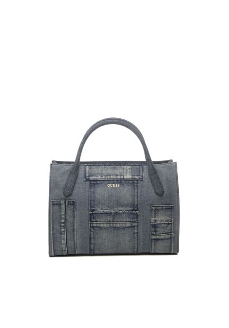 denim blue jodi handbag GUESS | HWDG9769220JODI-DENIM MUL